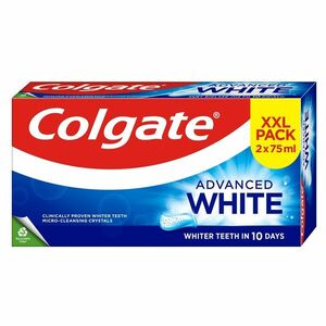 COLGATE Zubní pasta Advanced Whitening 2 x 75 ml obraz