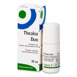 THEALOZ Duo oční kapky 10 ml obraz