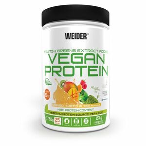 WEIDER Vegan protein příchuť mango a matcha tea 750 g obraz