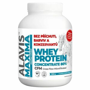 ALAVIS MAXIMA Whey protein concentrate 80% 1500 g obraz