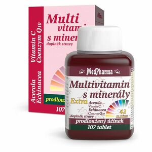 MEDPHARMA Multivitamín s minerály extra 107 tablet obraz