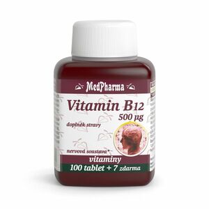 MEDPHARMA Vitamin B12 500 mcg 107 tablet obraz