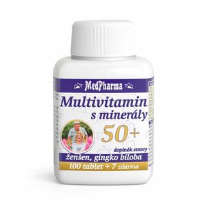 MEDPHARMA Multivitamin s minerály 50+ 107 tablet obraz