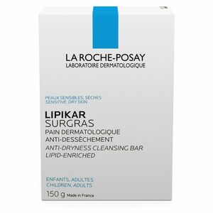 LA ROCHE-POSAY Lipikar Surgras Tuhé mýdlo 150 g obraz