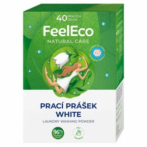 ﻿FEEL ECO Prací prášek White 2, 4 kg obraz