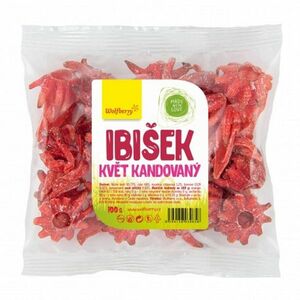 WOLFBERRY Květ Ibišku kandované plátky 100 g obraz