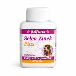 MEDPHARMA Selen Zinek plus 67 tablet obraz