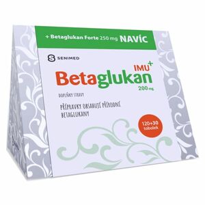 SENIMED Betaglukan IMU+ 120 tobolek + Betaglukan forte 30 tobolek NAVÍC obraz