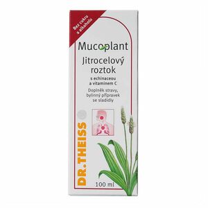 DR.THEISS Mucoplant jitrocelový roztok s echinaceou a vitaminem C 100 ml obraz