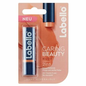 LABELLO Caring Beauty Barevný balzám na rty Nude 5, 5 ml obraz