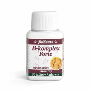 MEDPHARMA B komplex Forte 30 tablet + 7 zdarma obraz