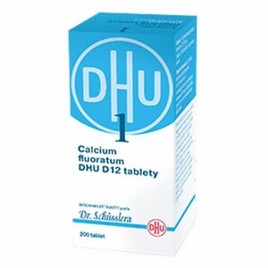 DR. SCHÜSSLERA Calcium fluoratum DHU D12 No.1 200 tablet obraz