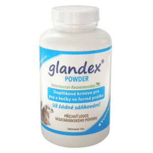 GLANDEX Powder pro psy a kočky 156 g obraz