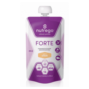 NUTREGO FORTE Výživa oříšek 12 x 200 ml obraz