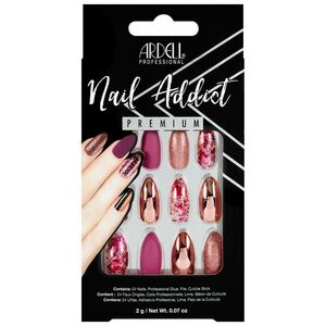 ARDELL Nehty Nail Addict - Chrome Pink obraz