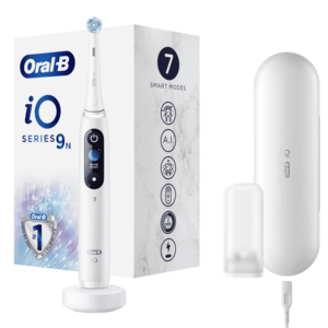 Oral-B iO9 Series White Alabaster elektrický zubní kartáček + dárek a doprava zdarma obraz