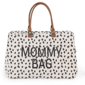 CHILDHOME PŘEBALOVACÍ TAŠKA MOMMY BAG CANVAS LEOPARD obraz