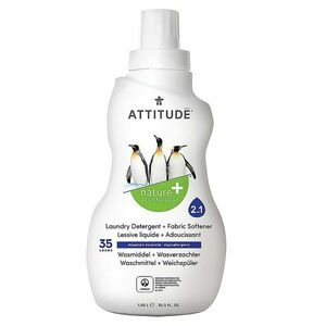 ATTITUDE Prací gel a aviváž 2 v 1 Mountain Essentials 35 praní 1050 ml obraz