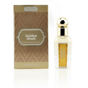 Khadlaj Golden Musk - koncentrovaný parfémovaný olej 15 ml obraz