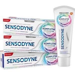 Sensodyne Zubní pasta Kompletní ochrana Whitening Trio 75 ml obraz