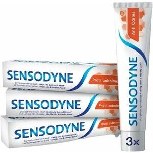 Sensodyne Zubní pasta Zubní kaz Trio 3 x 75 ml obraz