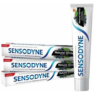 Sensodyne Zubní pasta Natural White Trio 3 x 75 ml obraz