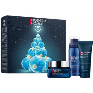 Biotherm Homme pleťový krém 50 ml + pěna na holení 50 ml + čisticí gel 50 ml dárková sada obraz