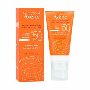 Avène Ochranný pleťový krém pro suchou a citlivou pleť bez parfemace SPF50+ (Very High Protection Cream) 50 ml obraz