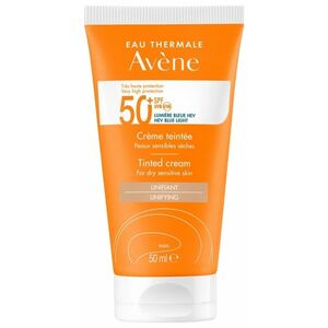 Avène Tónovací krém na opalování pro suchou a citlivou pleť SPF 50+ (Tinted Cream) 50 ml obraz