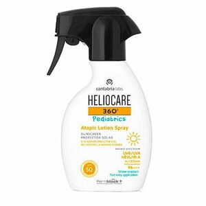 Heliocare Dětské opalovací mléko ve spreji pro citlivou a atopickou pokožku SPF 50 360° (Atopic Lotion Spray) 250 ml obraz