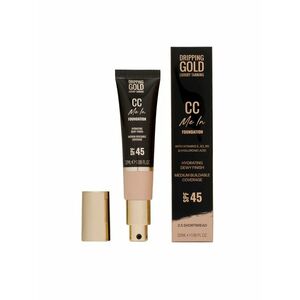 Dripping Gold Lehký hydratační make-up a CC krém SPF 45 Me In (CC Foundation) 32 ml 2.5 Shortbread obraz