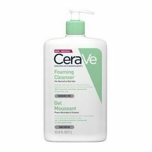 CeraVe Sprchová emulze pro normální až mastnou pleť (CeraVe Cleansers) 1000 ml obraz