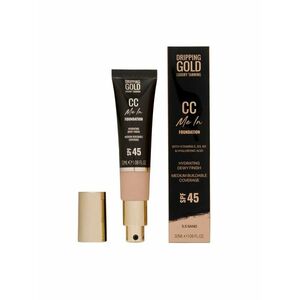 Dripping Gold Lehký hydratační make-up a CC krém SPF 45 Me In (CC Foundation) 32 ml 3.5 Sand obraz