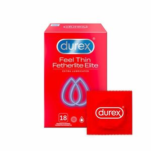 Durex Kondomy Feel Thin Extra Lubricated 12 ks obraz