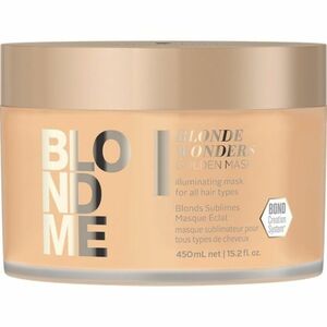 Schwarzkopf Professional Maska se zlatými pigmenty pro blond vlasy Blondme Blonde Wonders (Golden Mask) 450 ml obraz