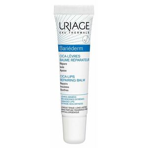 Uriage Regenerační balzám na vysušené a rozpraskané rty Bariéderm (Cica Lips Protection Balm) 15 ml obraz