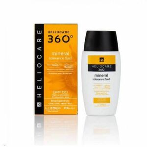 Heliocare Emulze na opalování s minerálními filtry vhodná pro intolerantní pokožku SPF 50 360° (Mineral Tolerance Fluid) 50 ml obraz