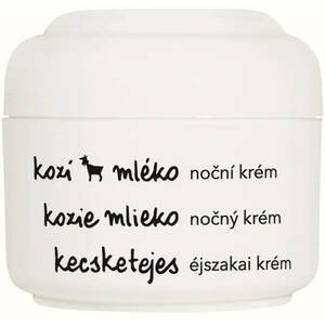 Ziaja Noční regenerační krém pro suchou pleť Goat`s Milk 50 ml obraz