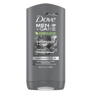 Dove Sprchový gel pro muže Men+Care Charcoal & Clay (Body And Face Wash) 400 ml obraz