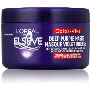 L´Oréal Paris Hloubková maska neutralizující žluté tóny ve vlasech Elseve Color-Vive (Deep Purple Mask) 250 ml obraz