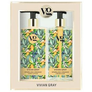 Vivian Gray Kosmetická sada Sparkling Orange (Cream Soap & Hand Lotion) obraz