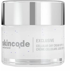 Skincode Denní hydratační pleťový krém SPF 15 Exclusive (Cellular Day Cream) 50 ml obraz