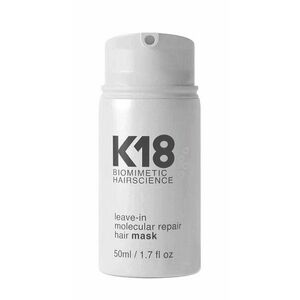 K18 Bezoplachová regenerační maska na vlasy Biomimetic Hairscience (Leave-In Molecular Repair Hair Mask) 15 ml obraz