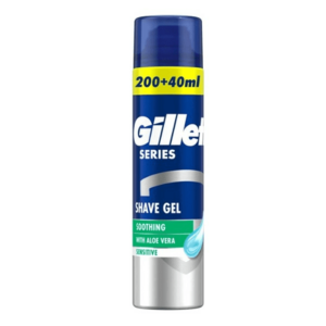 Gillette Gel na holení Series Sensitive (Shave Gel) 240 ml obraz