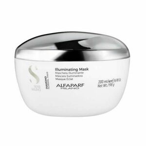 Alfaparf Milano Rozjasňující maska pro normální vlasy Semi di Lino Diamond (Illuminating Mask) 200 ml obraz