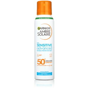 Garnier Ochranná mlha pro citlivou pokožku SPF 50+ Sensitive Advanced (Invisible Protection Mist) 150 ml obraz