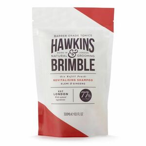 Hawkins & Brimble Revitalizační šampon - náhradní náplň (Revitalising Shampoo Pouch) 300 ml obraz