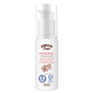 Hawaiian Tropic Pleťové mléko na opalování Mineral Skin Nourishing SPF 30 (Face Milk) 50 ml obraz