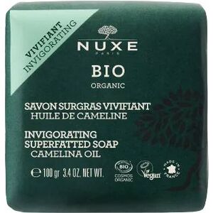 Nuxe Tuhé mýdlo na obličej a tělo Bio Organic Invigorating (Superfatted Soap) 100 g obraz