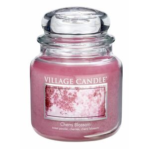 Village Candle Vonná svíčka ve skle Třešňový květ (Cherry Blossom) 397 g obraz